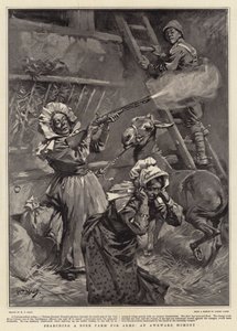Fegyverek keresése egy búr farmon, egy kínos pillanat